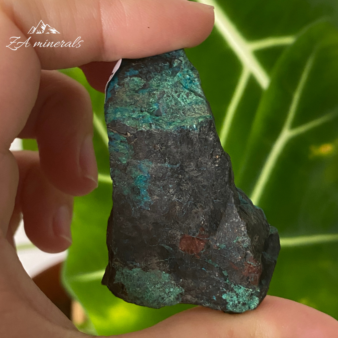 Chrysocolla Malachite Cuprite 49g IC07