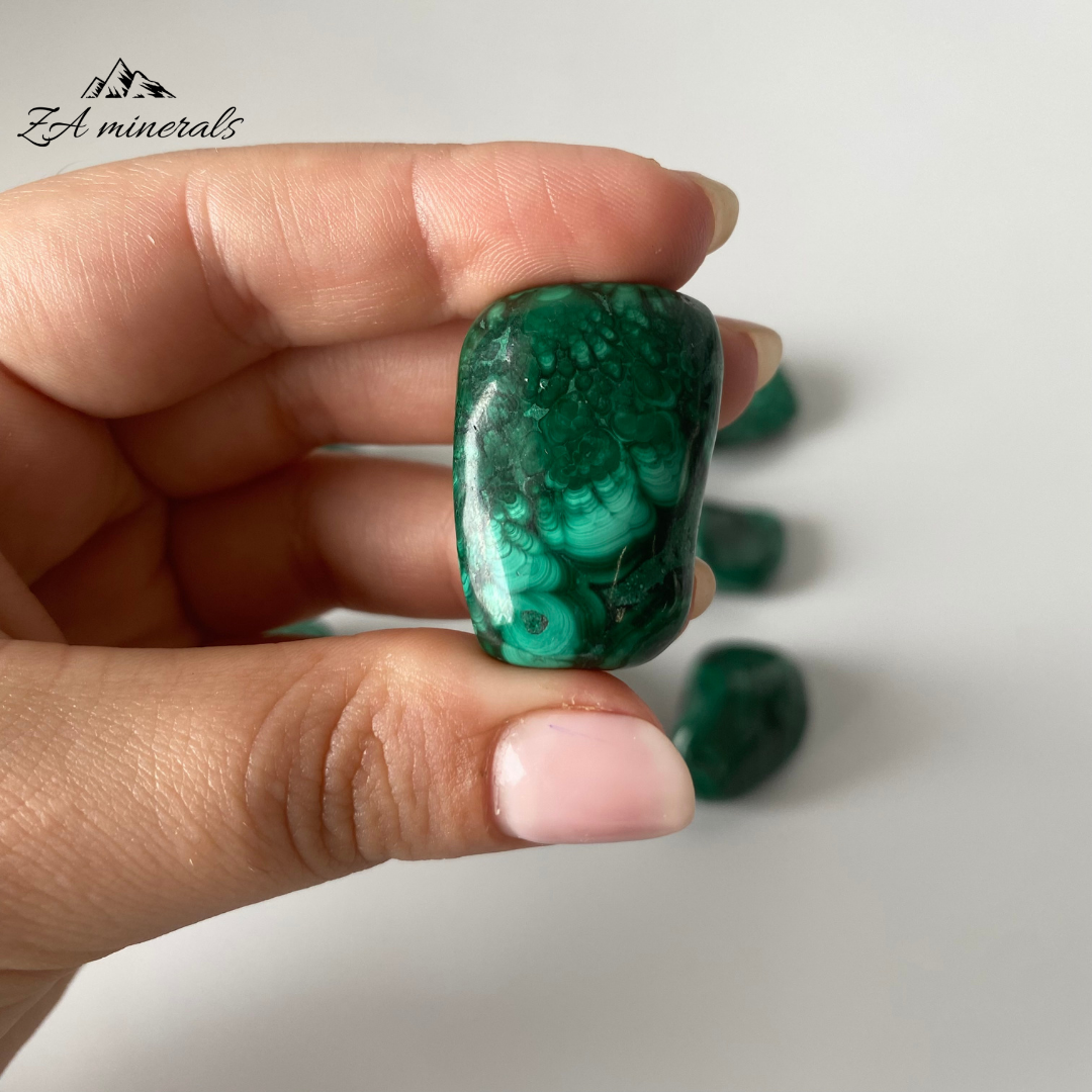 Malachite Tumbles (x12) 0.290kg