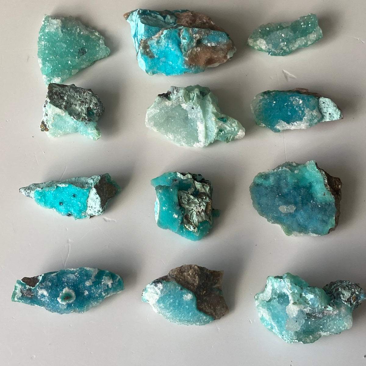 Chrysocolla Gem Silica (x12) 0.076kg TT6