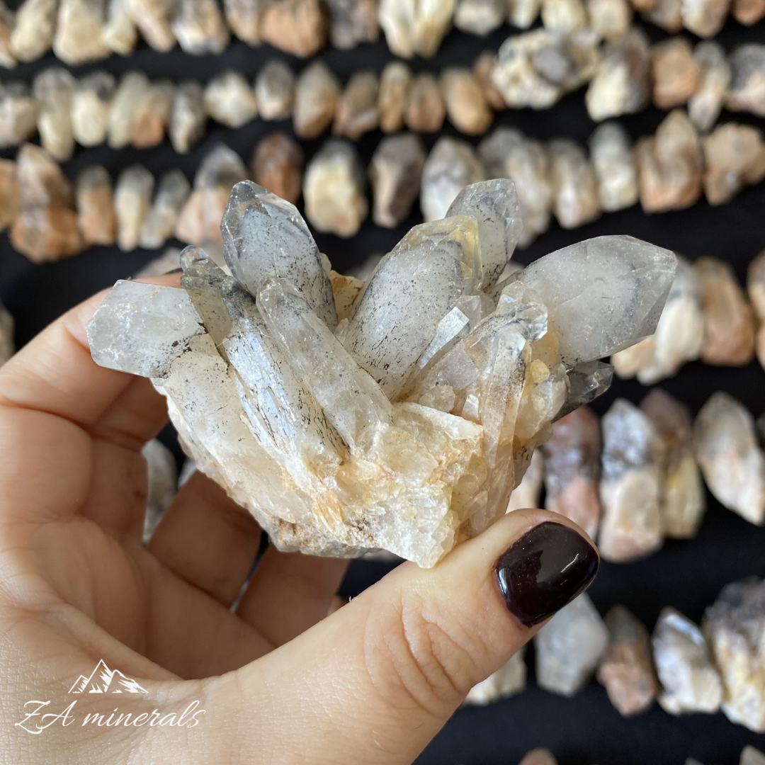 Hematite Phantom Kundalini Quartz (x100) 3.5kg CL5