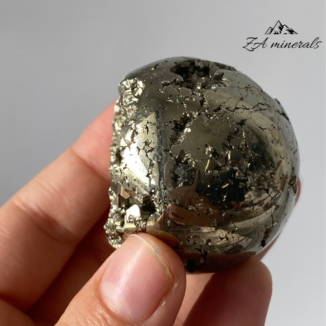 Polished Pyrite Sphere 0.161kg IK20