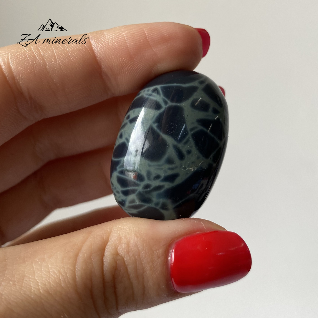 Polished Spiderweb Obsidian Tumble (x1) 0.021kg