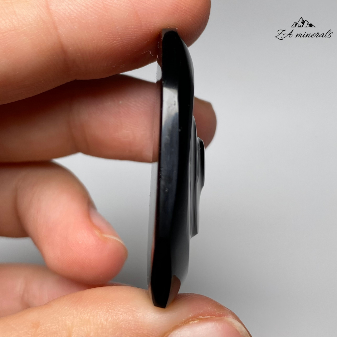 Polished Rainbow Obsidian Snail 0.010kg IN14