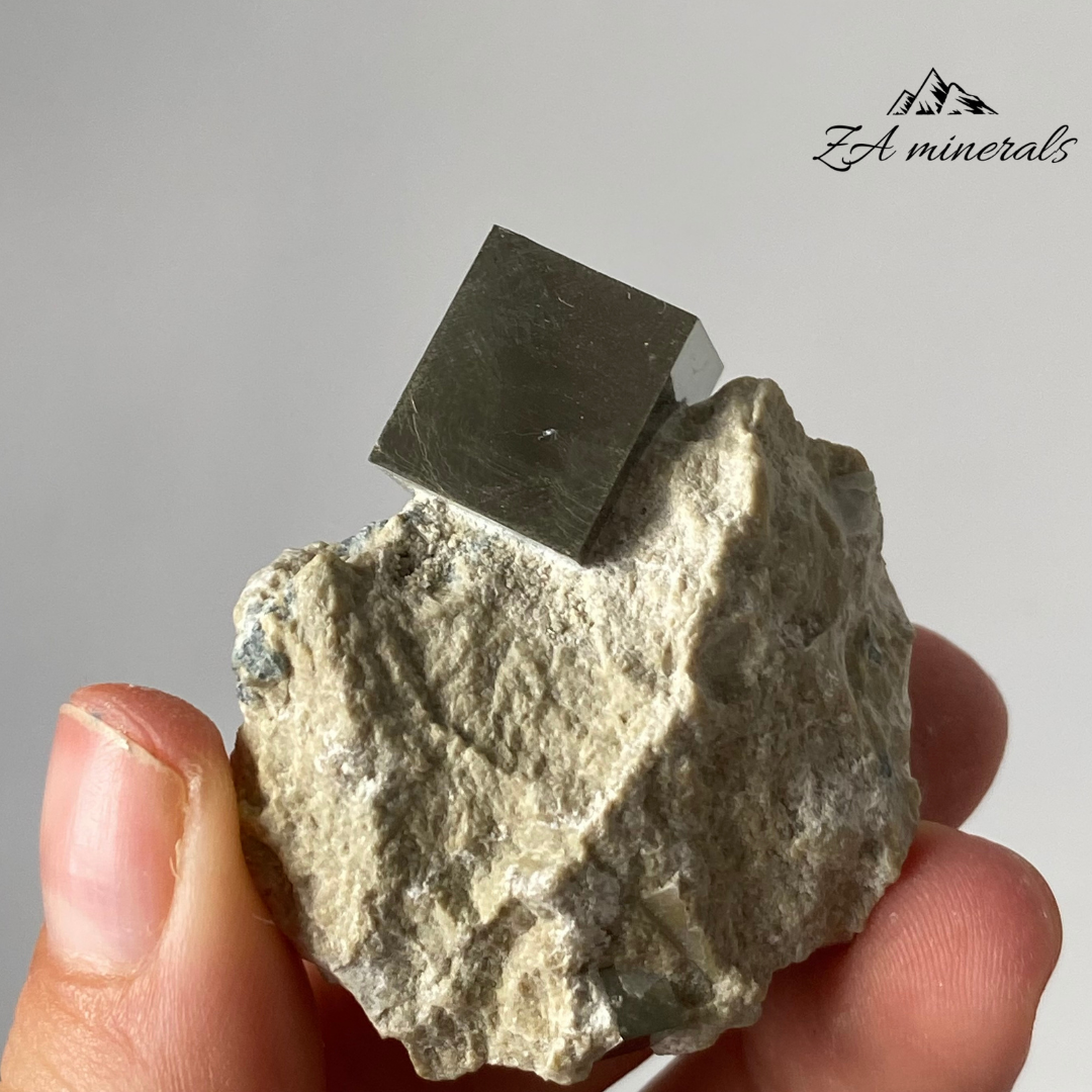 Pyrite Cube on Matrix 0.047kg IK23