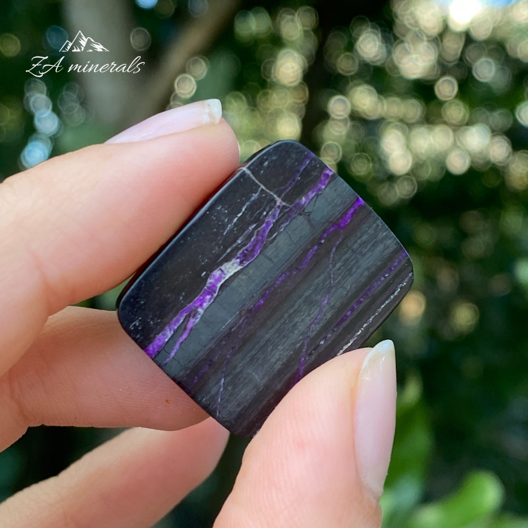 Polished Sugilite Cabochon 9g HZ09