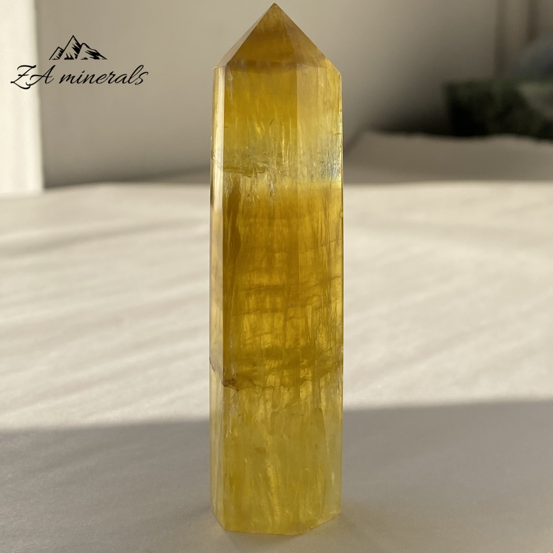 Yellow Fluorite Tower 0.067kg IW19