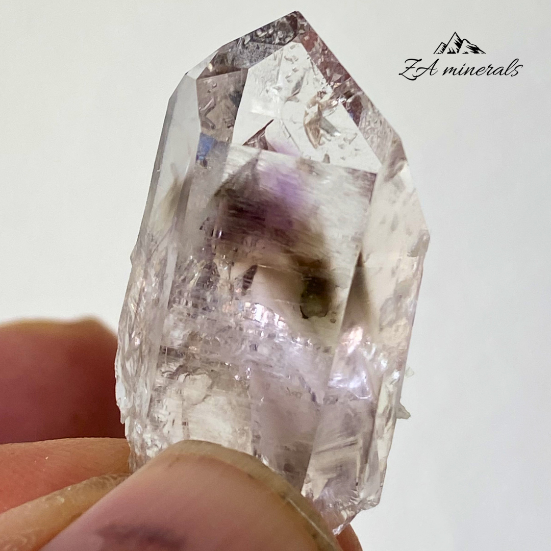 Smoky Amethyst Quartz Streep Mine 0.010kg IX1