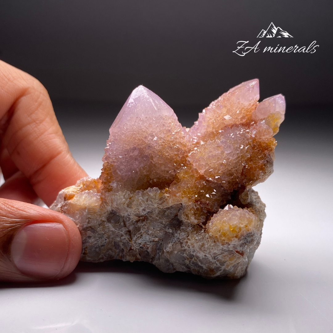 Lavender Amethyst Cactus Quartz Cluster HO21