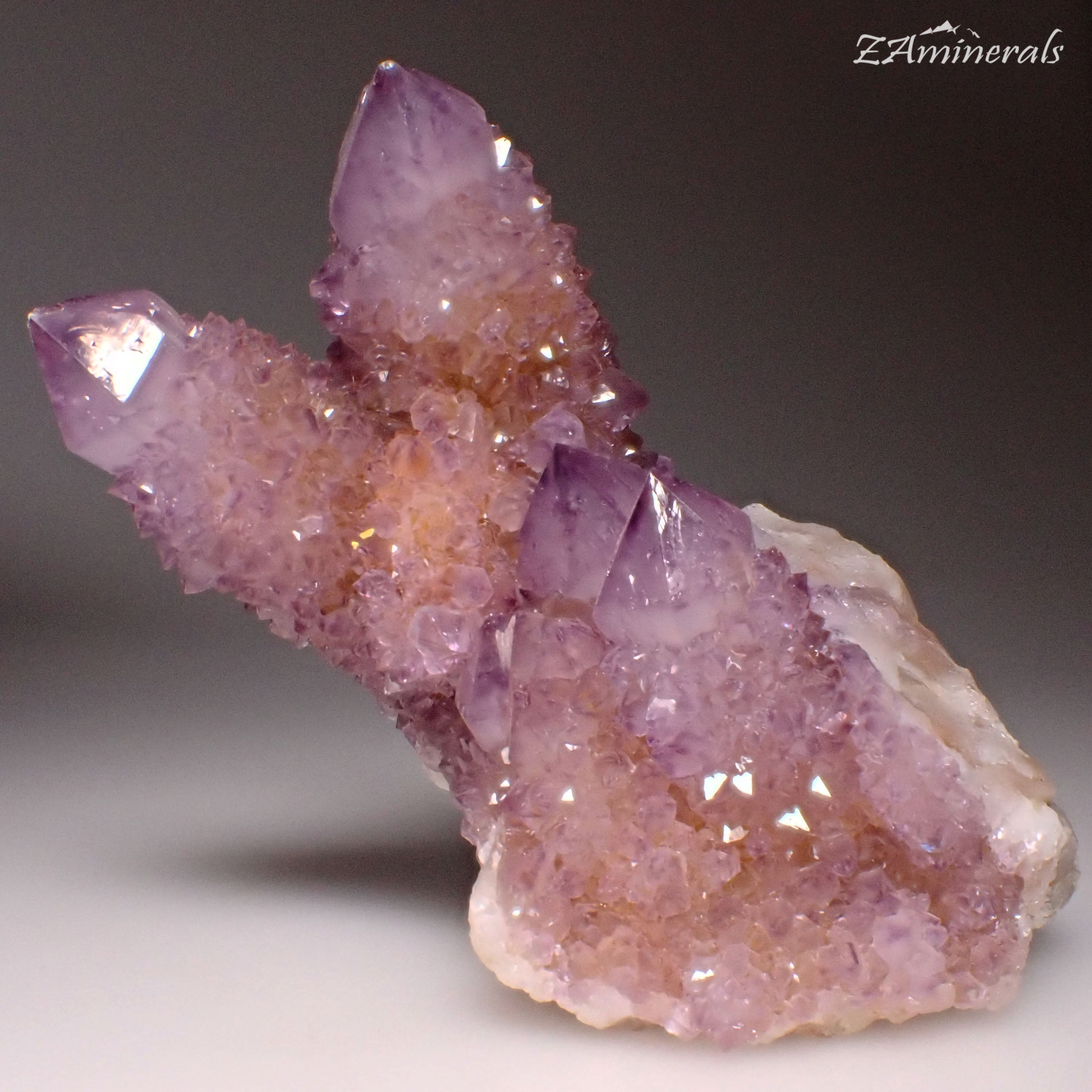 cactus amethyst Deep Lavender Amethyst Cactus Quartz 255g HG15