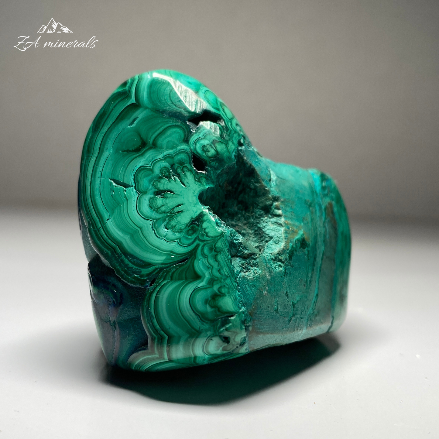 Polished Malachite Freeform HI04