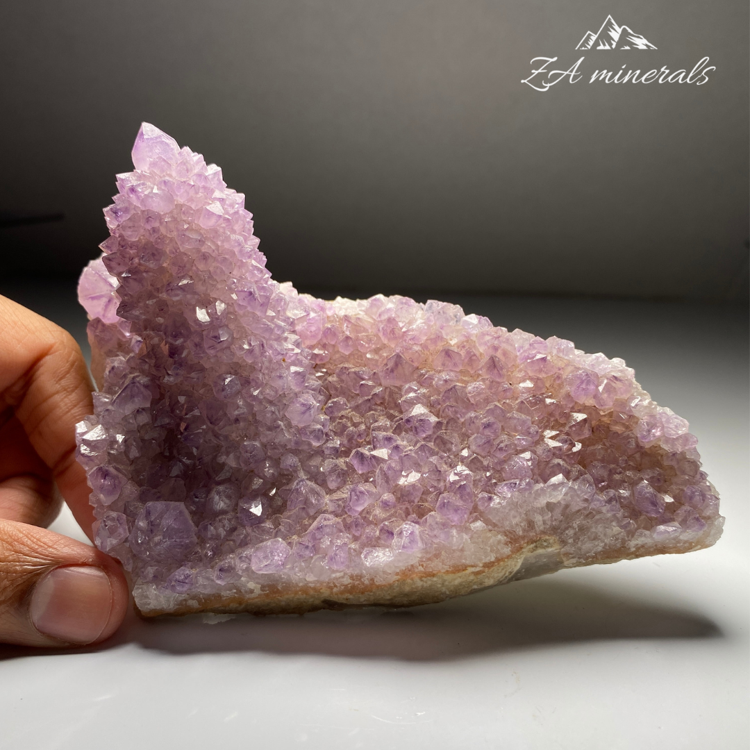 Amethyst Cactus Quartz Cluster HU16