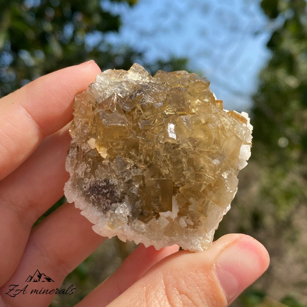 Yellow Fluorite 93g IB29