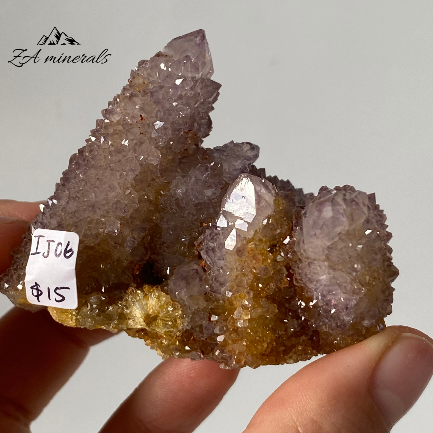 Amethyst Cactus Quartz 0.082kg IJ06