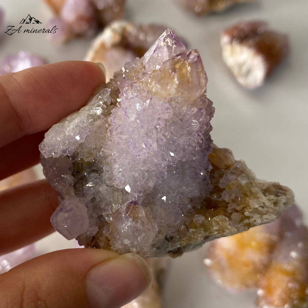 Amethyst Cactus Quartz (x12) 0.714kg RTS1