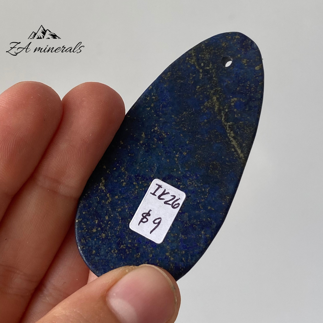 Polished Lapis Lazuli pendant 0.021kg IK26