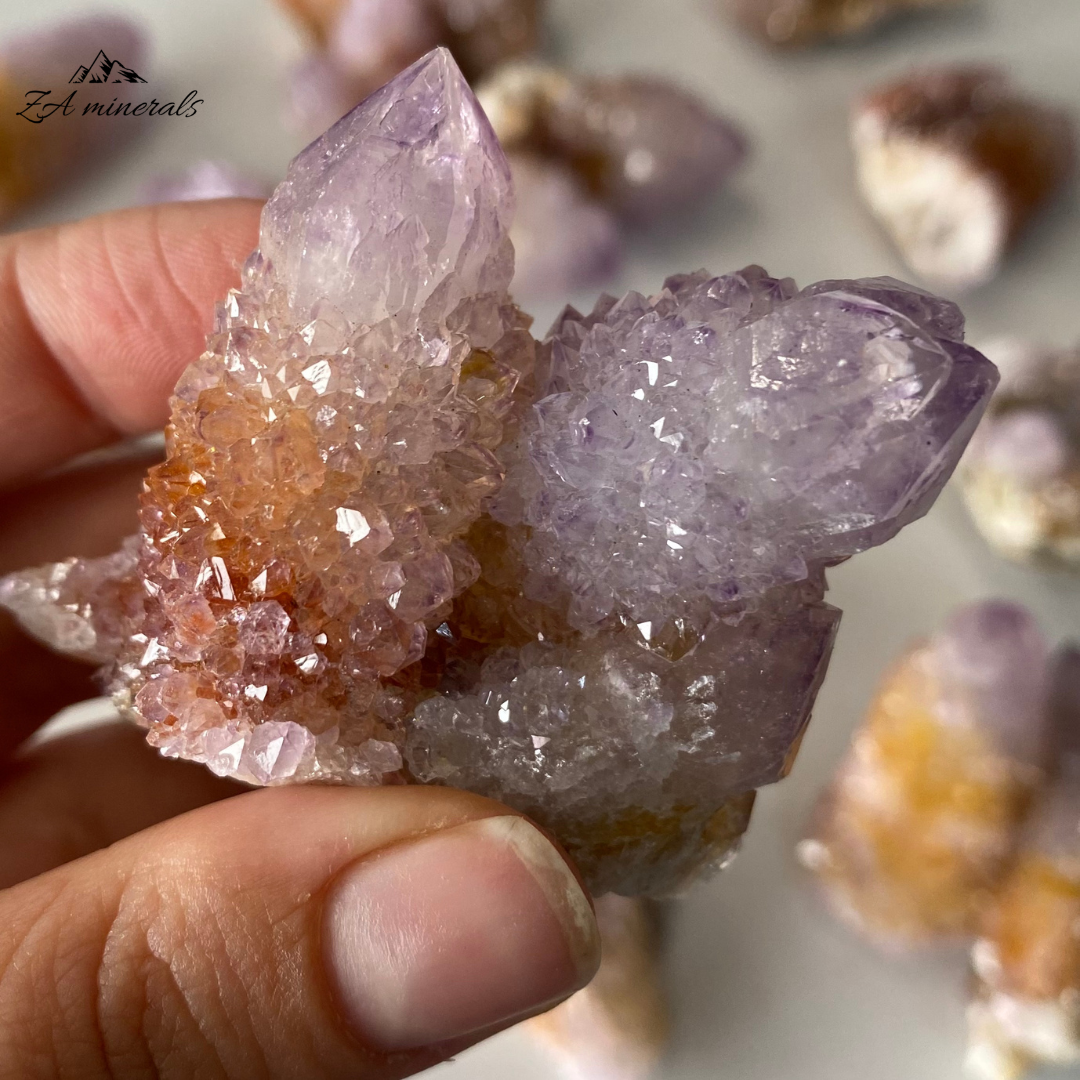 Amethyst Cactus Quartz (x12) 0.714kg RTS1