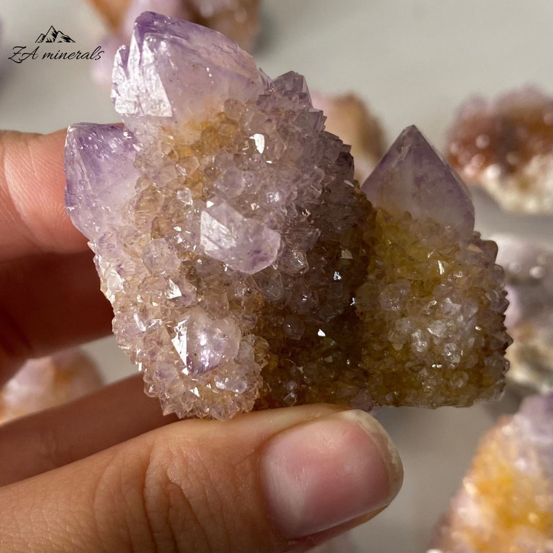 Amethyst Cactus Quartz (x12) 0.714kg RTS1