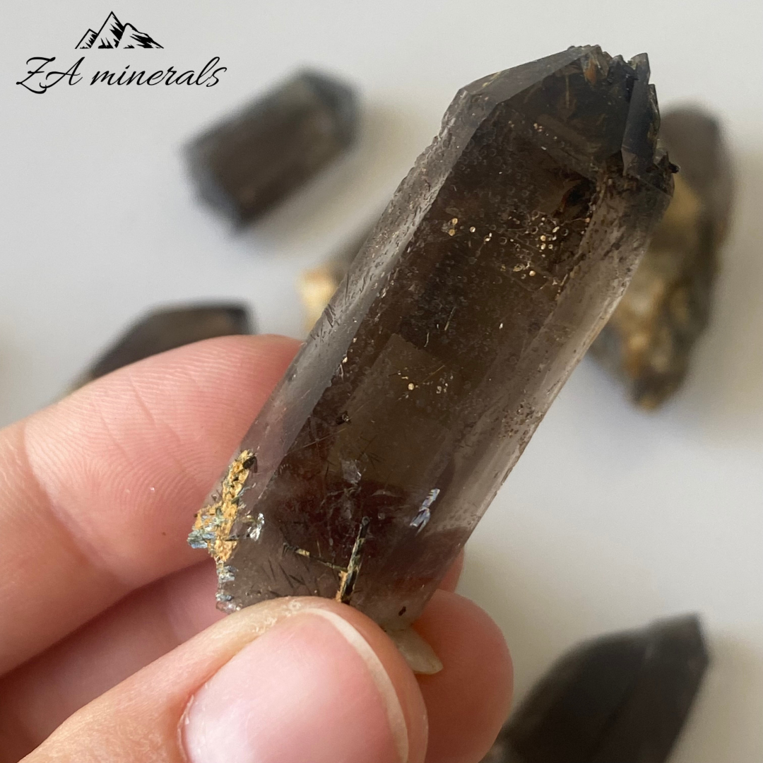 Smoky Quartz (x12) 0.216kg