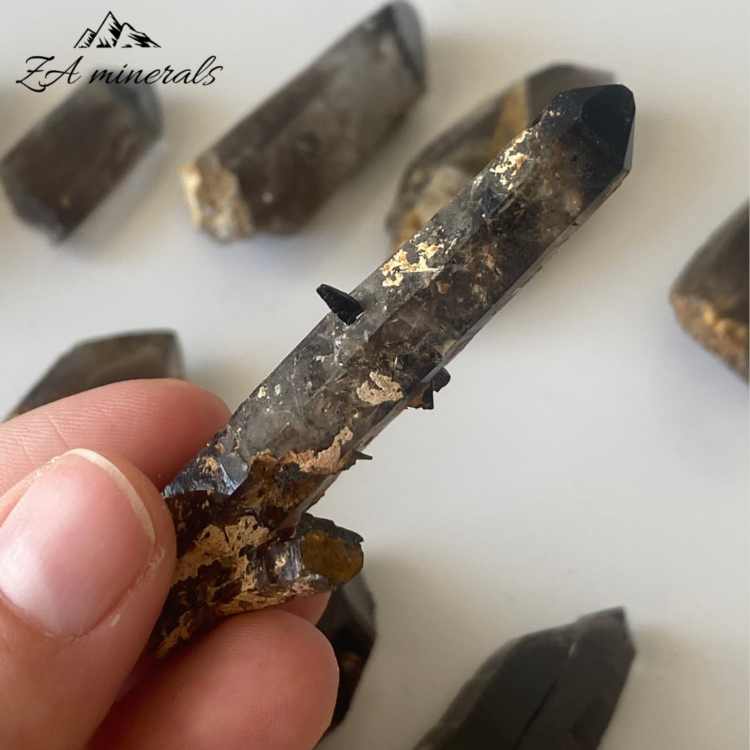 Smoky Quartz (x12) 0.216kg