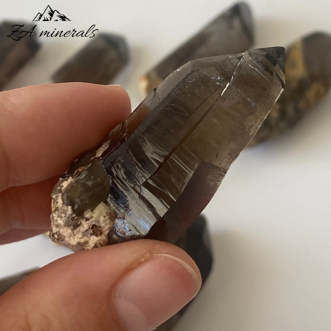 Smoky Quartz (x12) 0.216kg