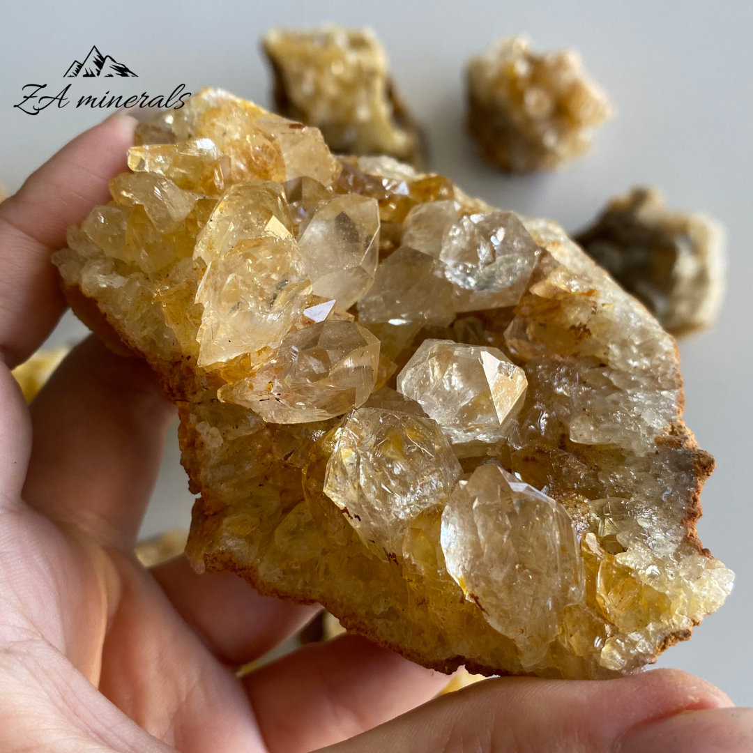 Yellow Quartz (x13) 1.45kg RTS13