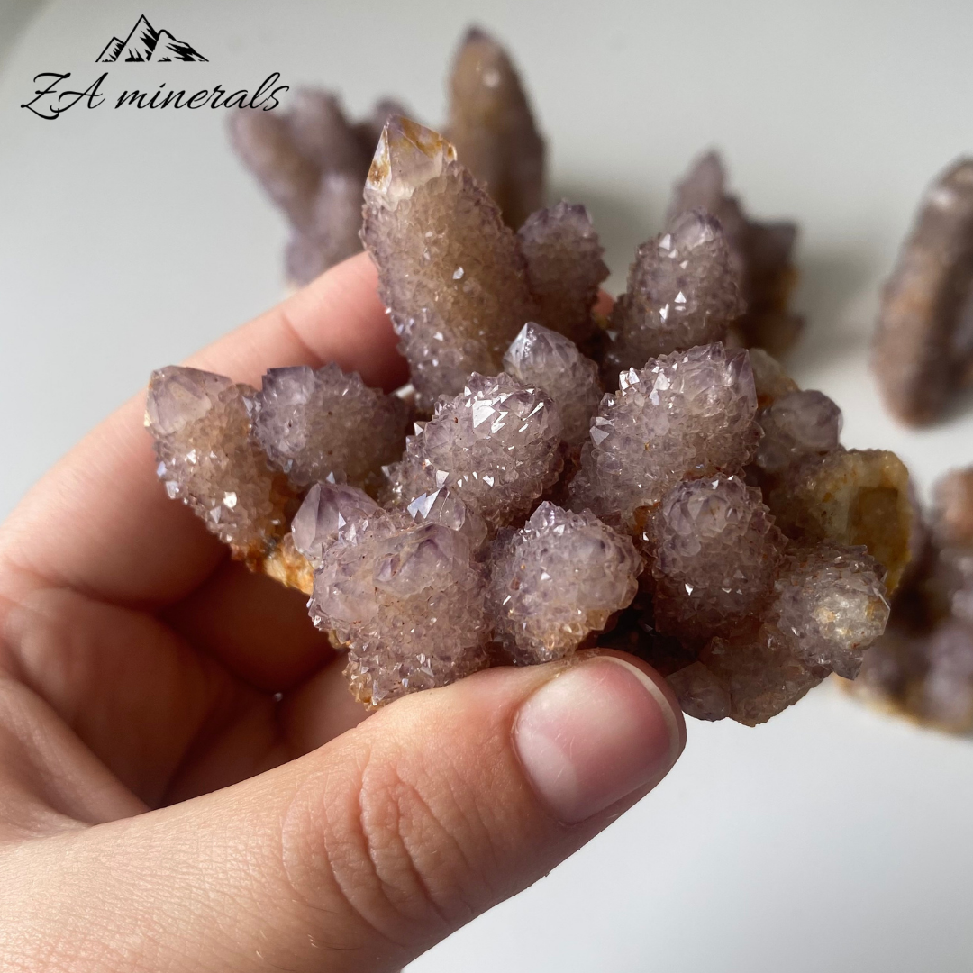 Amethyst Cactus Quartz (x6) 0.654kg