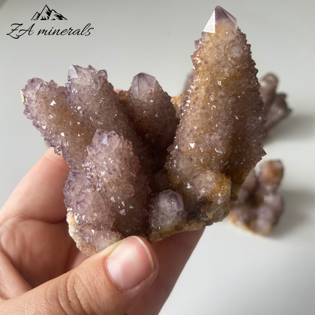 Amethyst Cactus Quartz (x6) 0.654kg