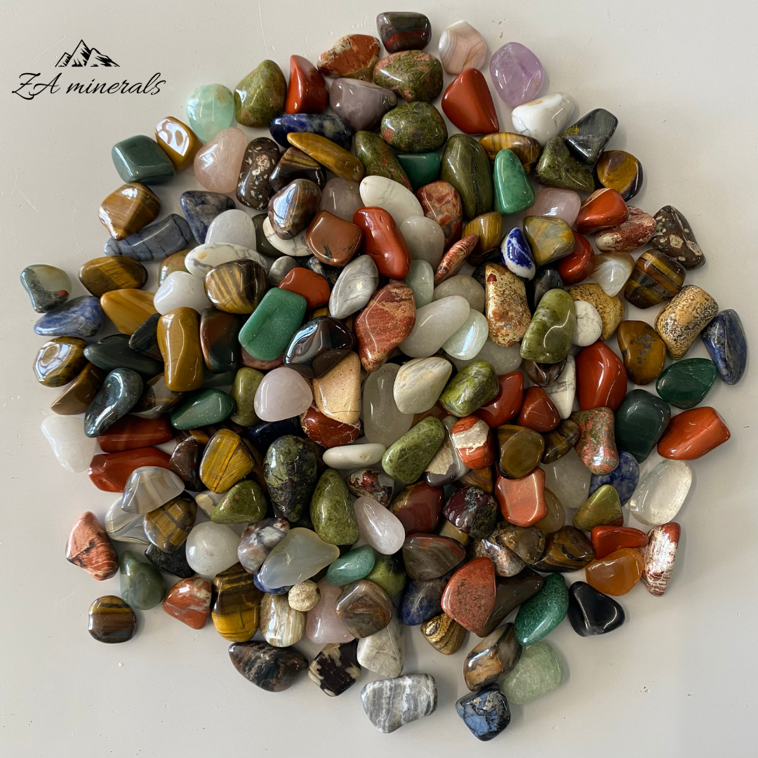 Polished Mixed tumbles 1kg