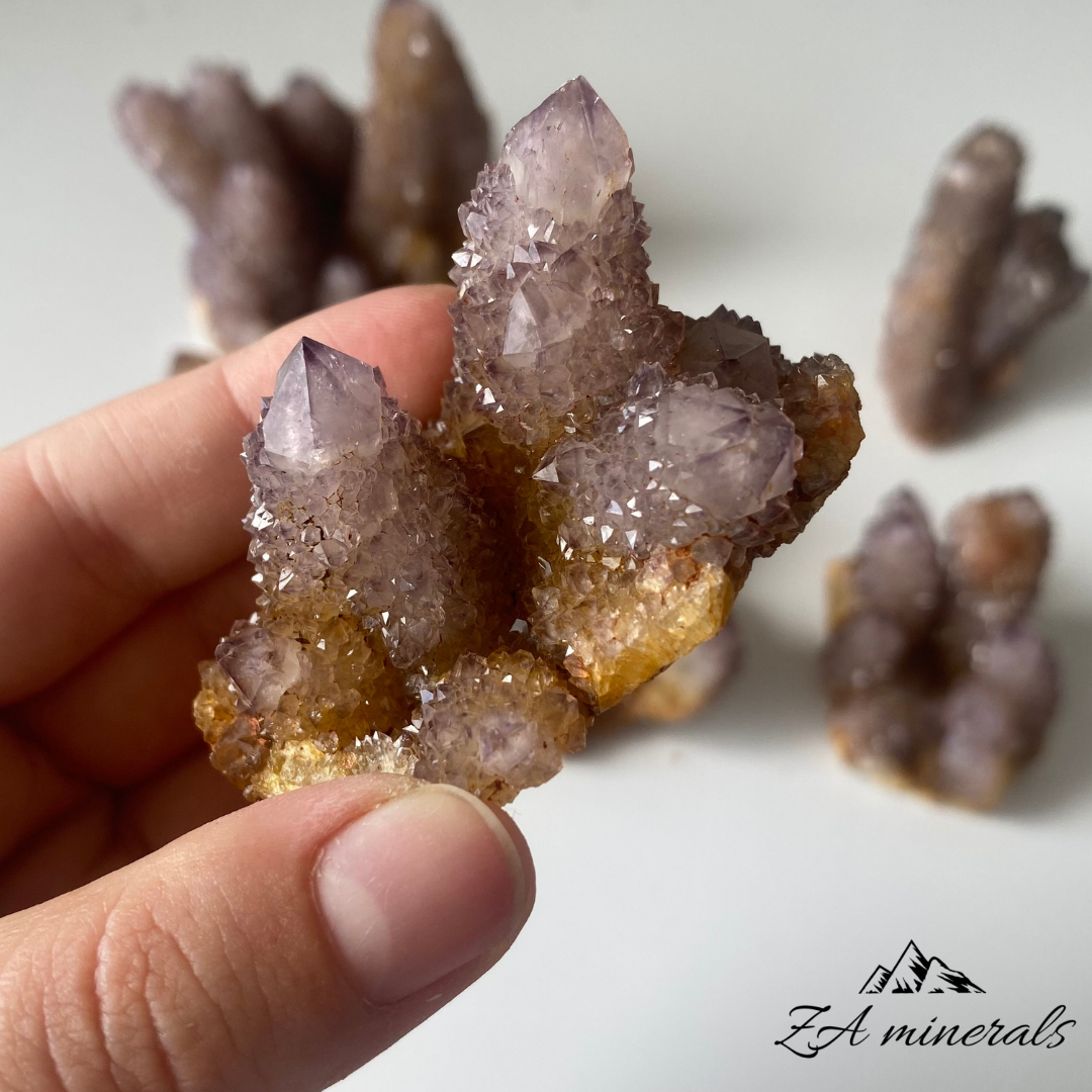 Amethyst Cactus Quartz (x6) 0.654kg