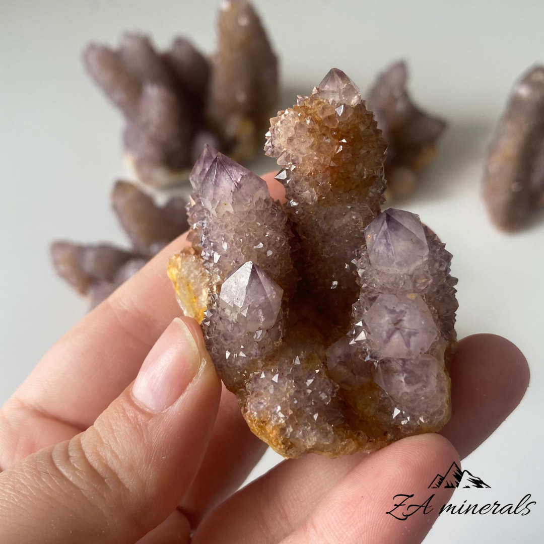 Amethyst Cactus Quartz (x6) 0.654kg