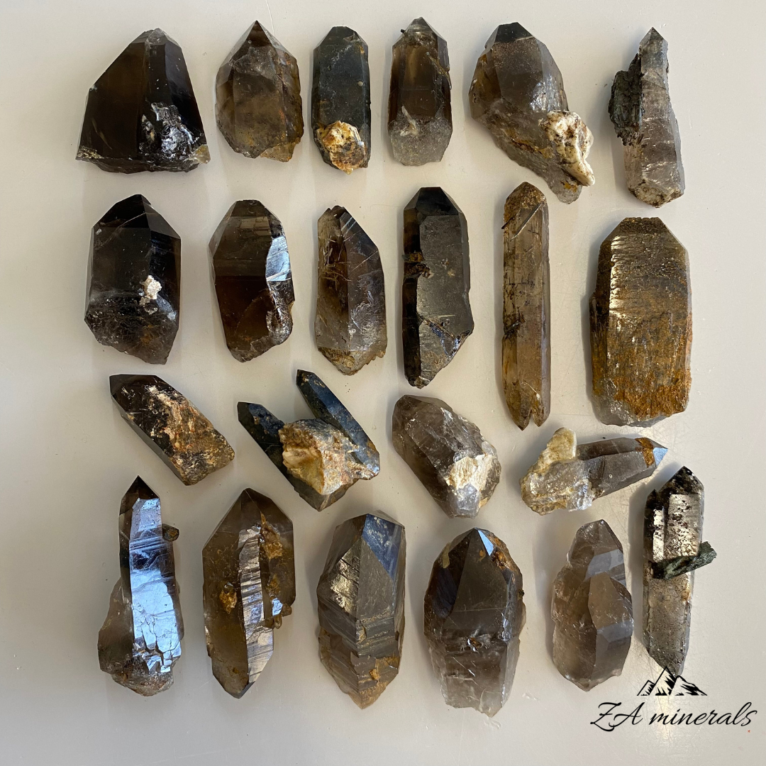 Smoky Quartz (x38) 1.4kg RTS9