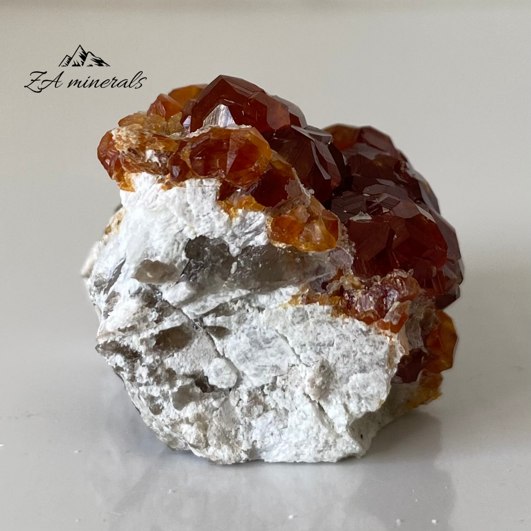 Spessartine Garnet & Feldspar 0.050kg