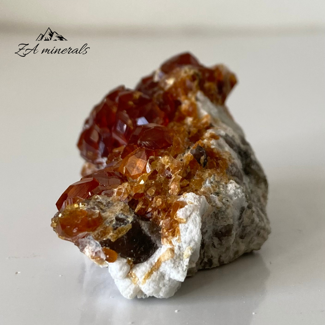 Spessartine Garnet & Feldspar 0.050kg