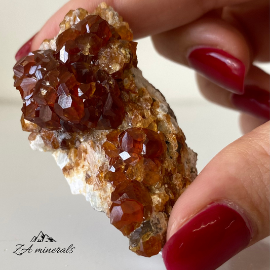 Spessartine Garnet & Feldspar 0.050kg