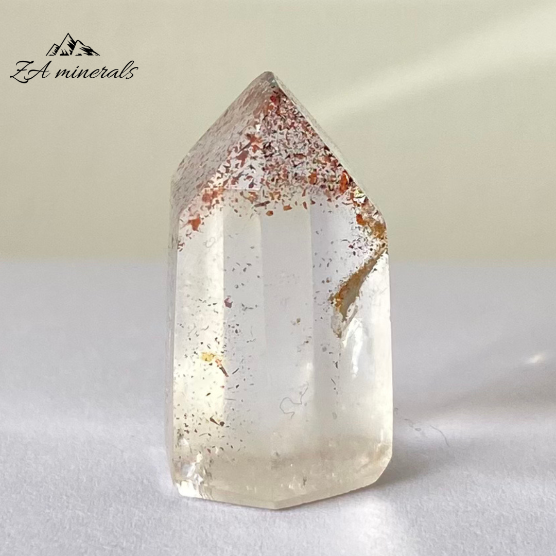 Polished Hematite Included Quartz 'Titan' 0.012kg