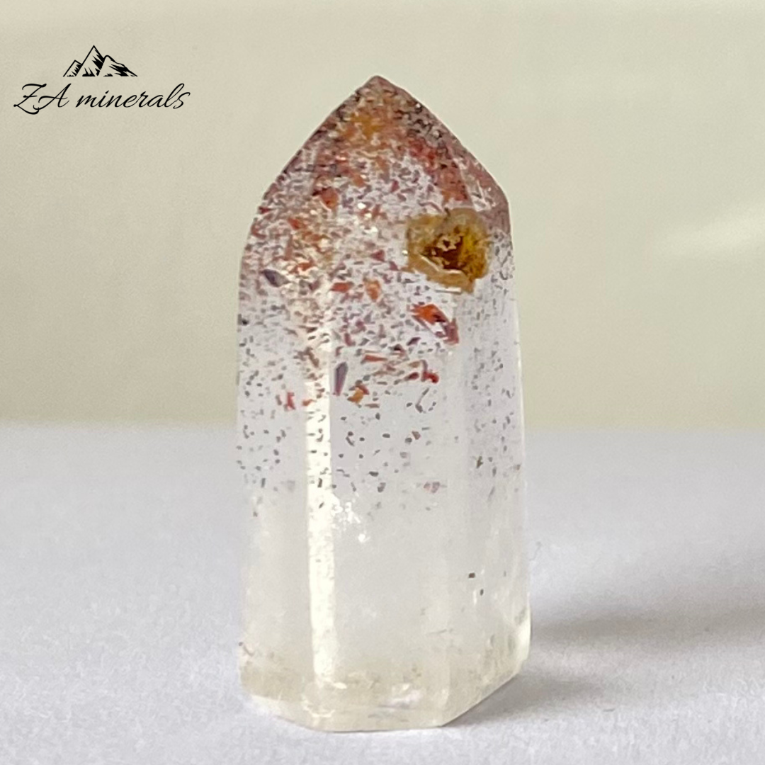 Polished Hematite Included Quartz 'Titan' 0.007kg