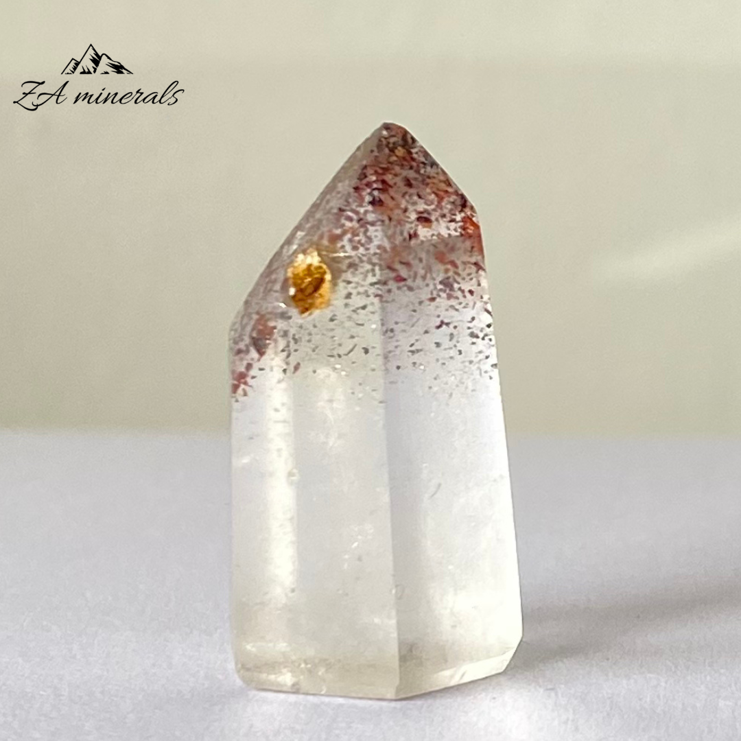 Polished Hematite Included Quartz 'Titan' 0.007kg