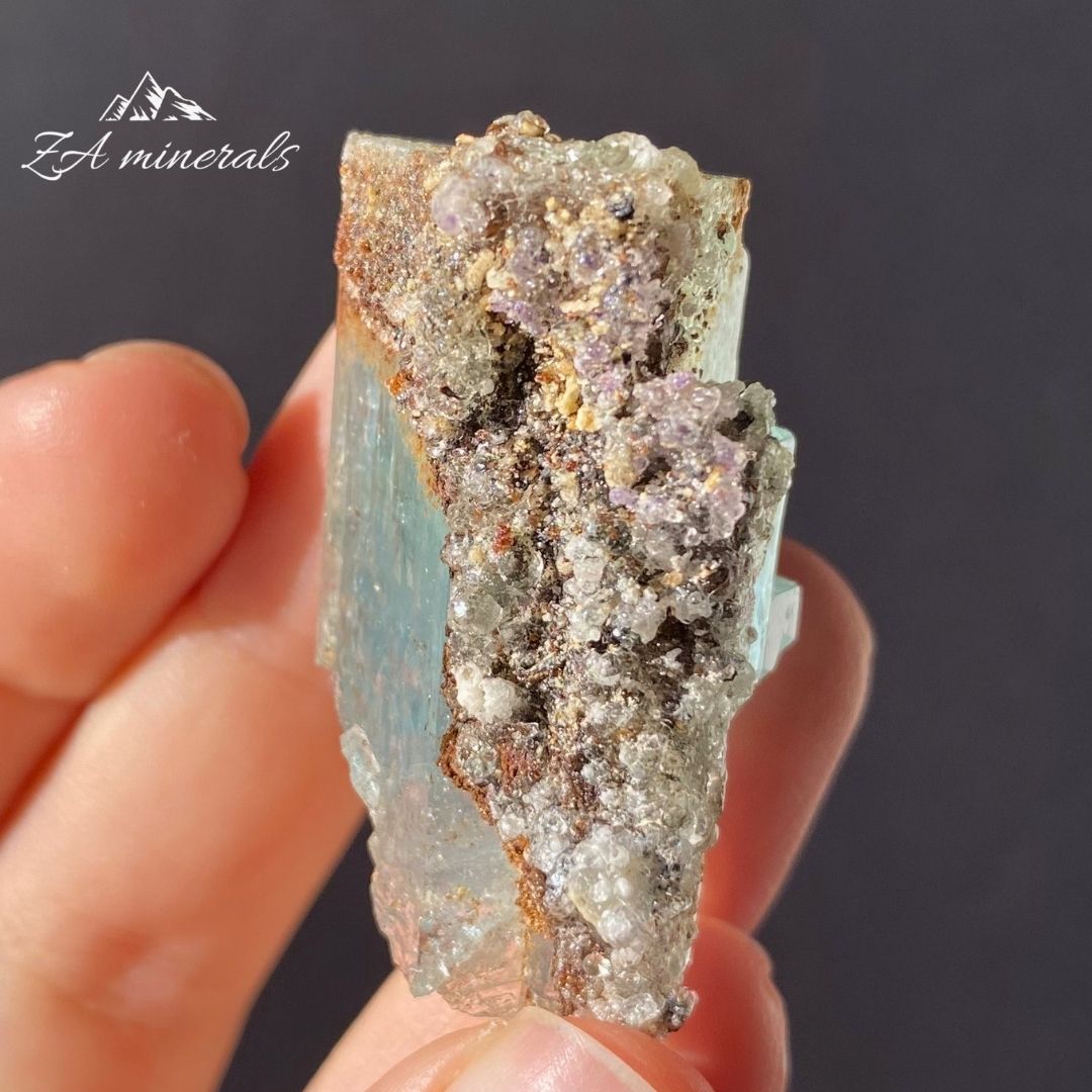 Aquamarine Hyalite Opal-AN 0.021kg IZ5