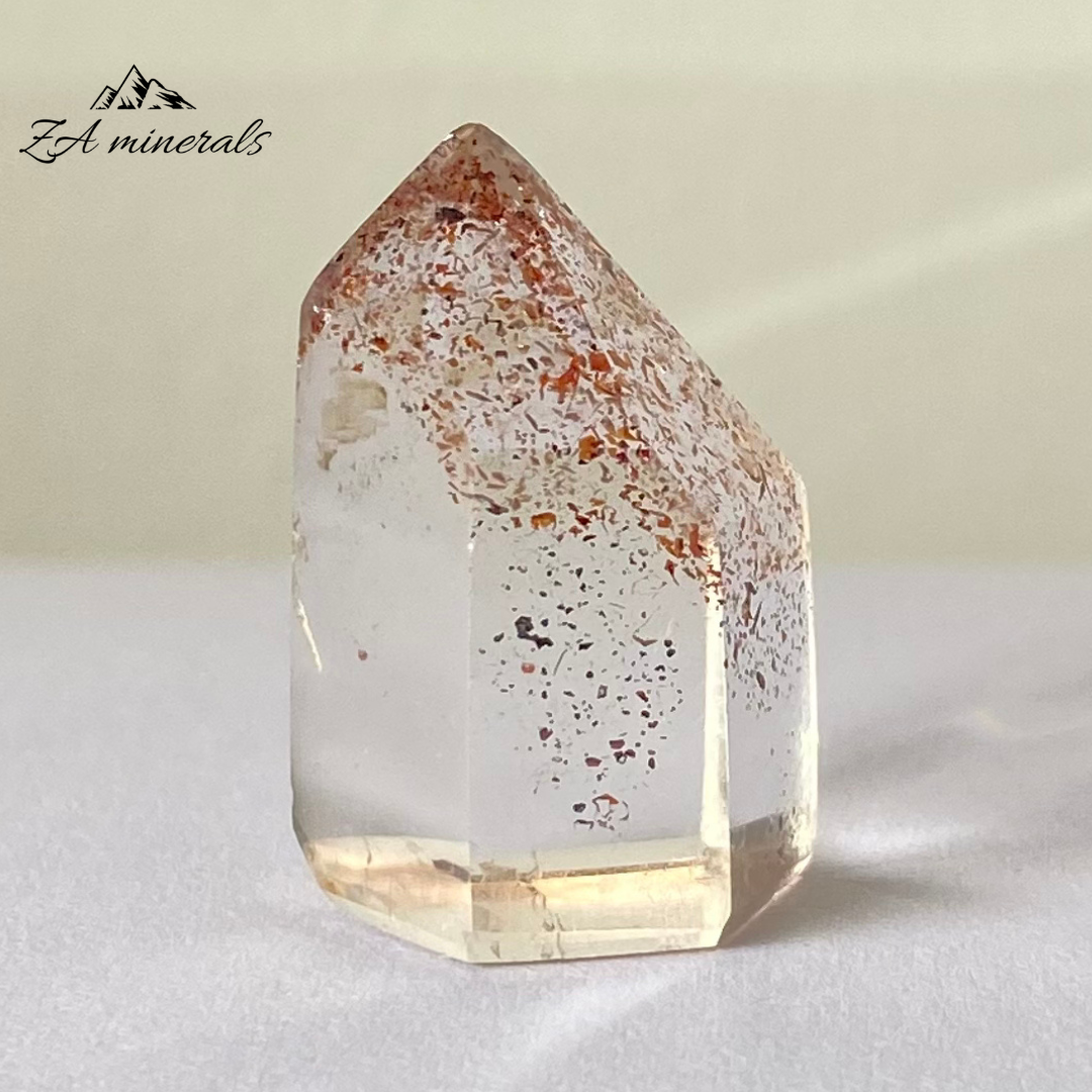 Polished Hematite Included Quartz 'Titan' 0.013kg