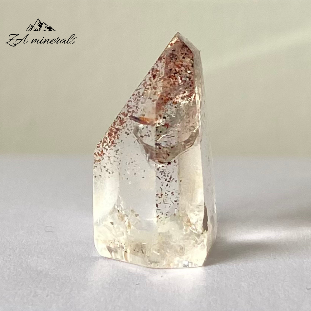 Polished Hematite Included Quartz 'Titan' 0.010kg