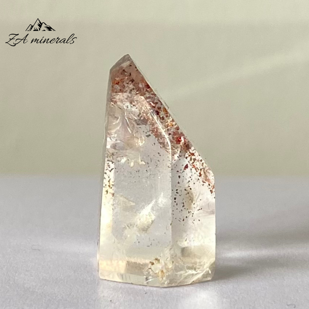 Polished Hematite Included Quartz 'Titan' 0.010kg