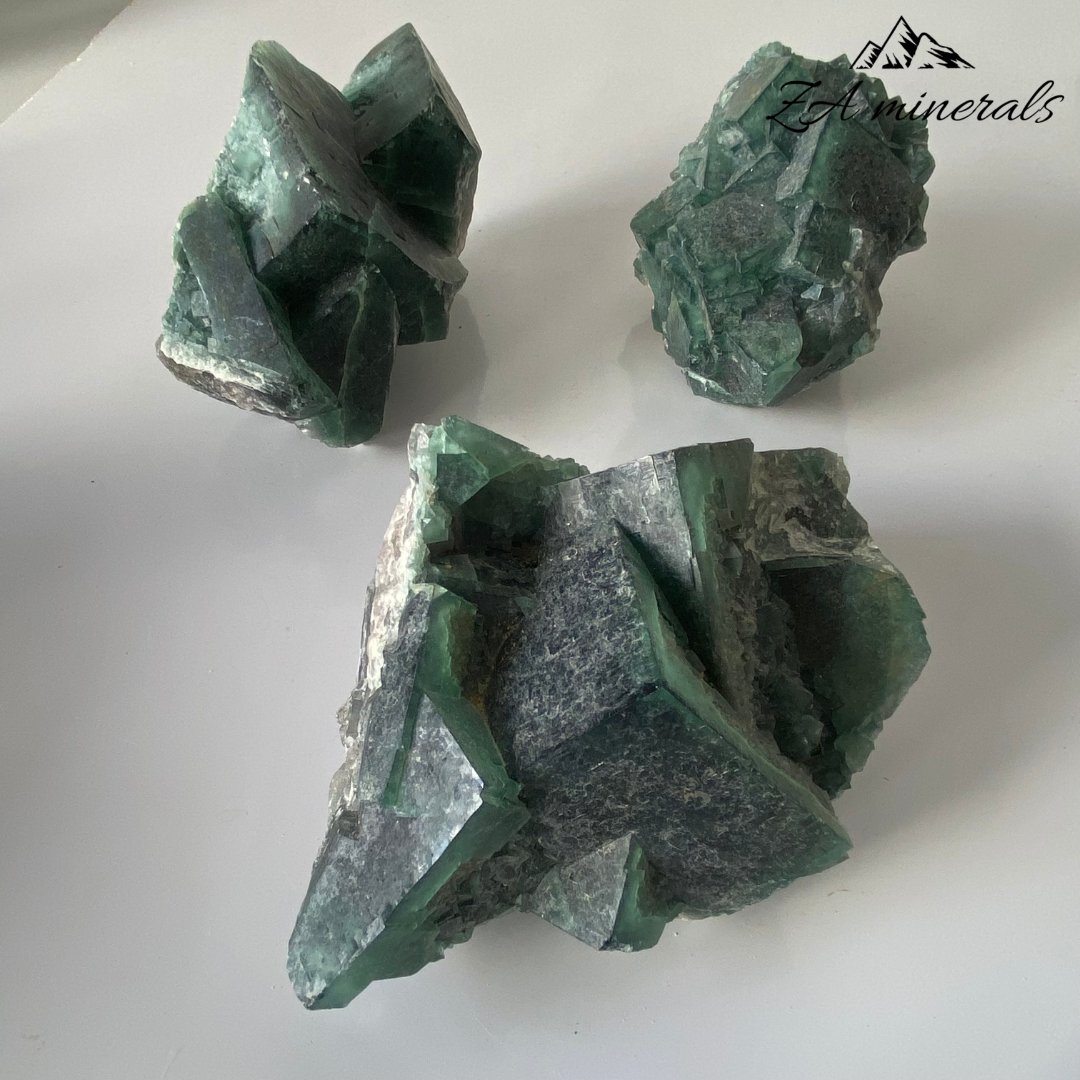 Fluorite Clusters (x3) 2.678kg