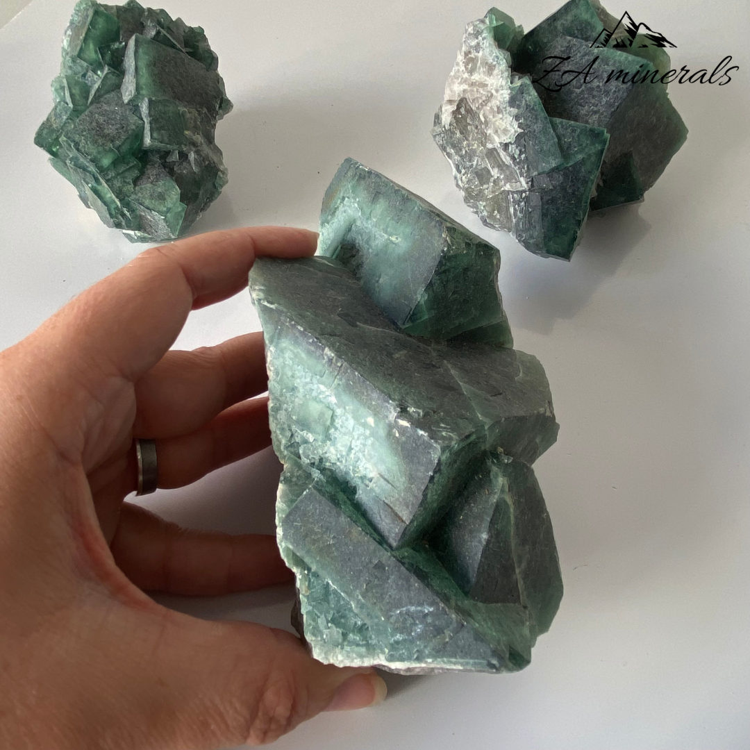 Fluorite Clusters (x3) 2.678kg