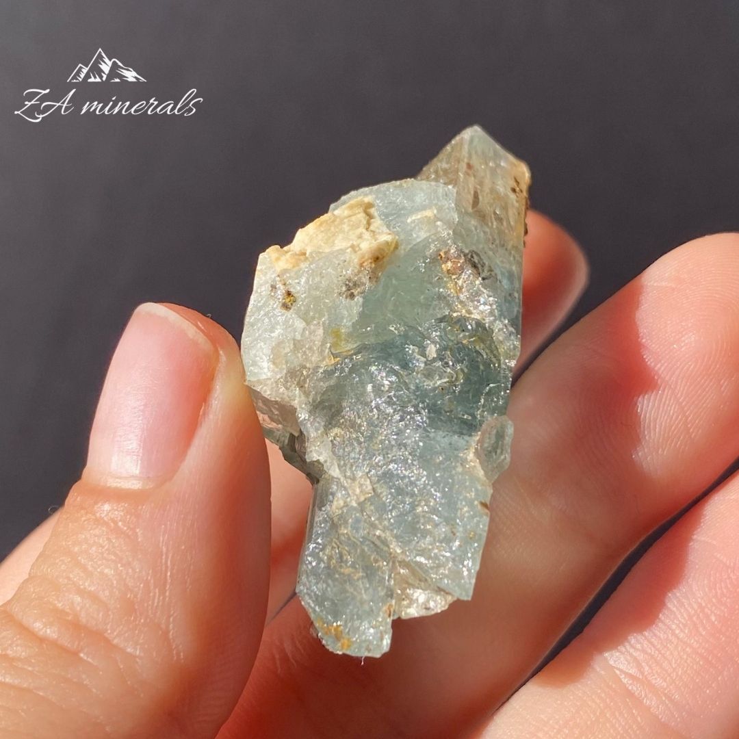 Aquamarine Hyalite Opal-AN 0.021kg IZ5