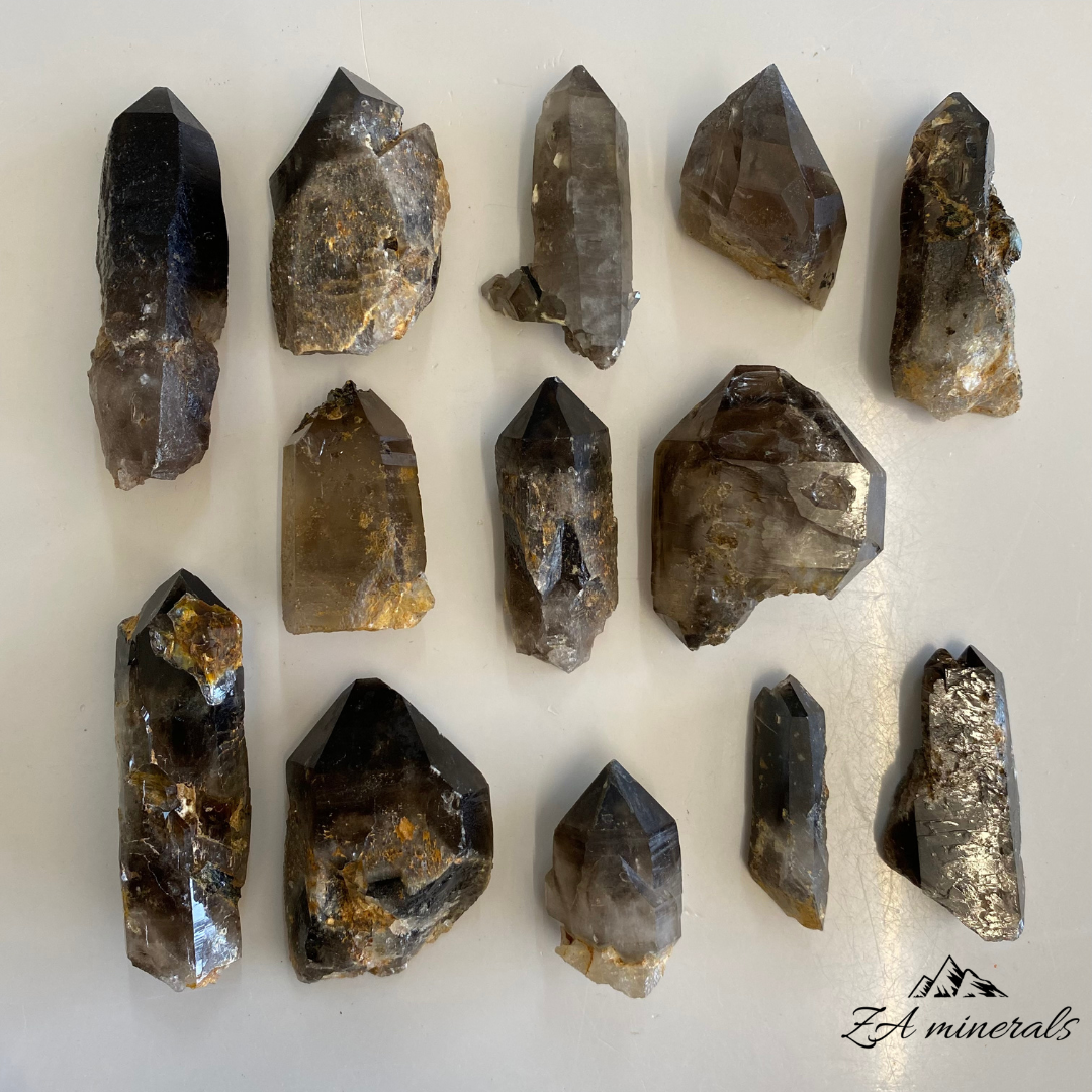 Smoky Quartz (x22) 1.4kg RTS8