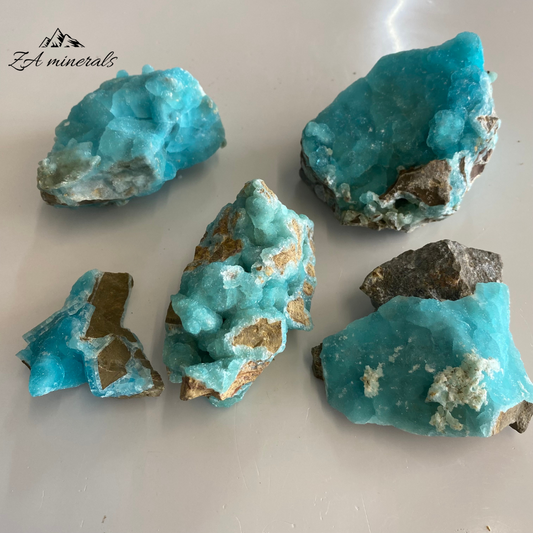 Hemimorphite (x5) 1.032kg