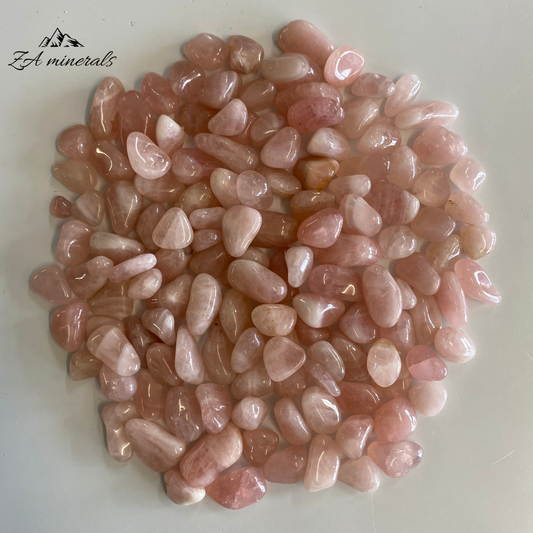 Polished Rose Quartz Tumbles 1kg