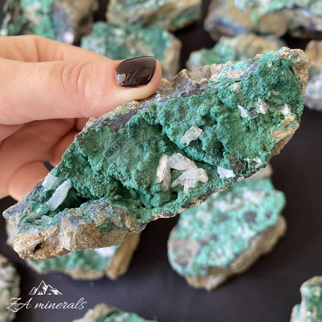 Baryte and Malachite (x16) 5kg CL3
