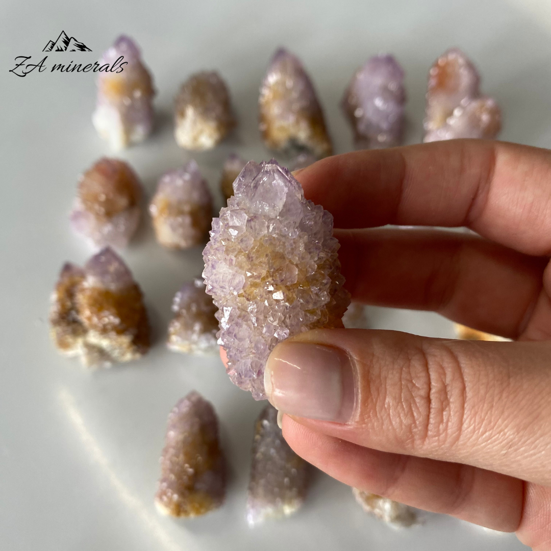 Amethyst Cactus Quartz (x20) 0.678kg RTS2