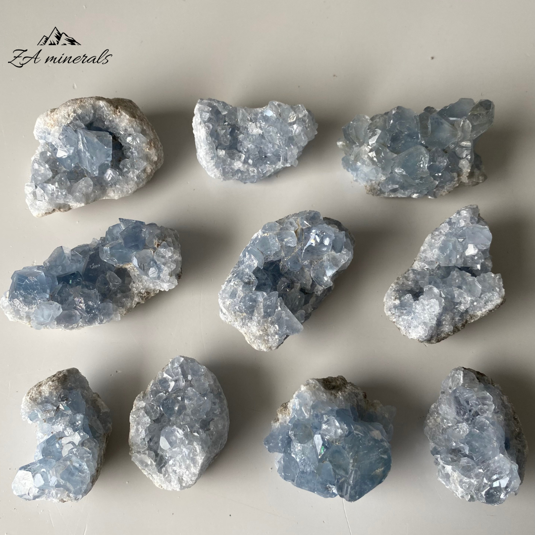 Celestite (x10) 0.510kg TT15